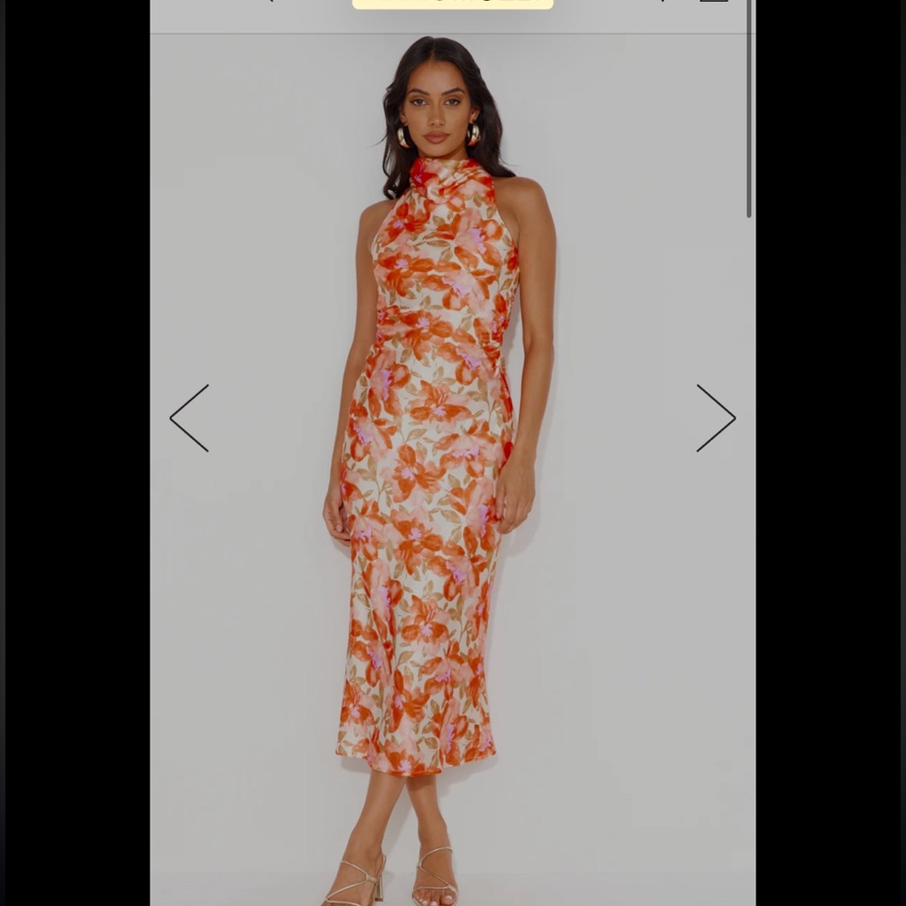 Hello Molly floral midi dress